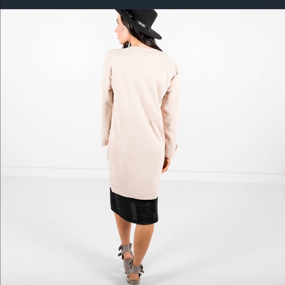 Coat vegan leather - Picture 4 of 4